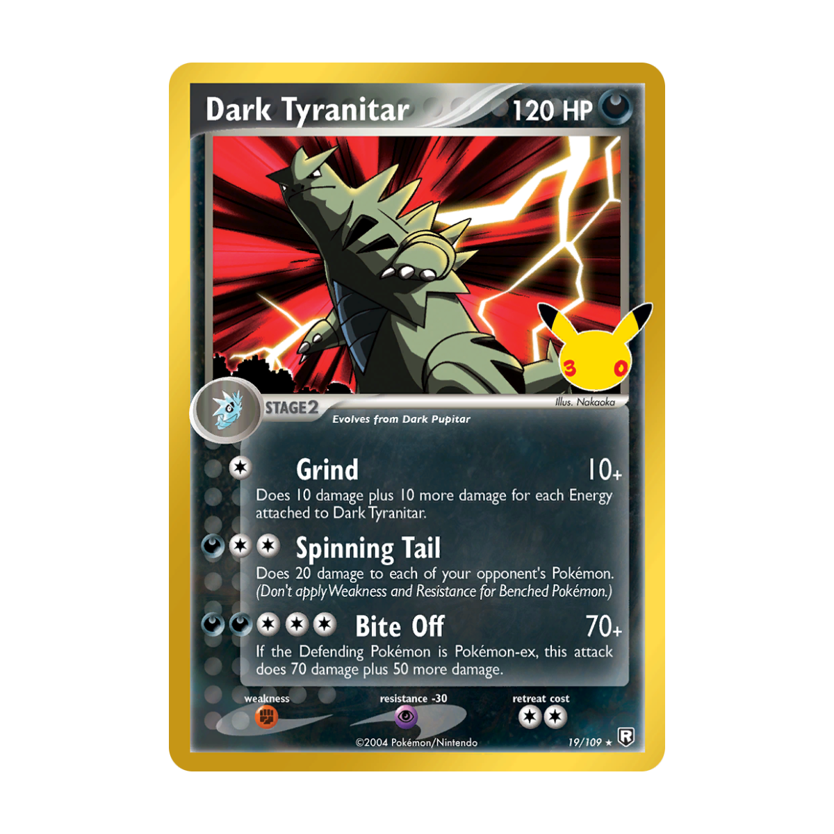 Dark Tyranitar 006/030 · en · Referenzbild