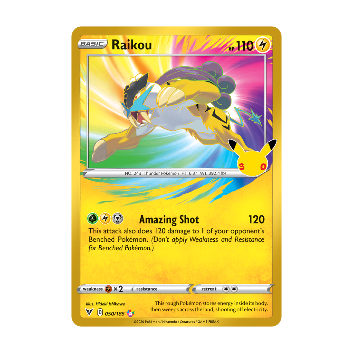Raikou 012/030 · en · Referenzbild