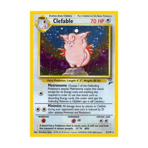 Clefable · 5/130 · Englisch · Differenzbesteuerung nach §25a UStG