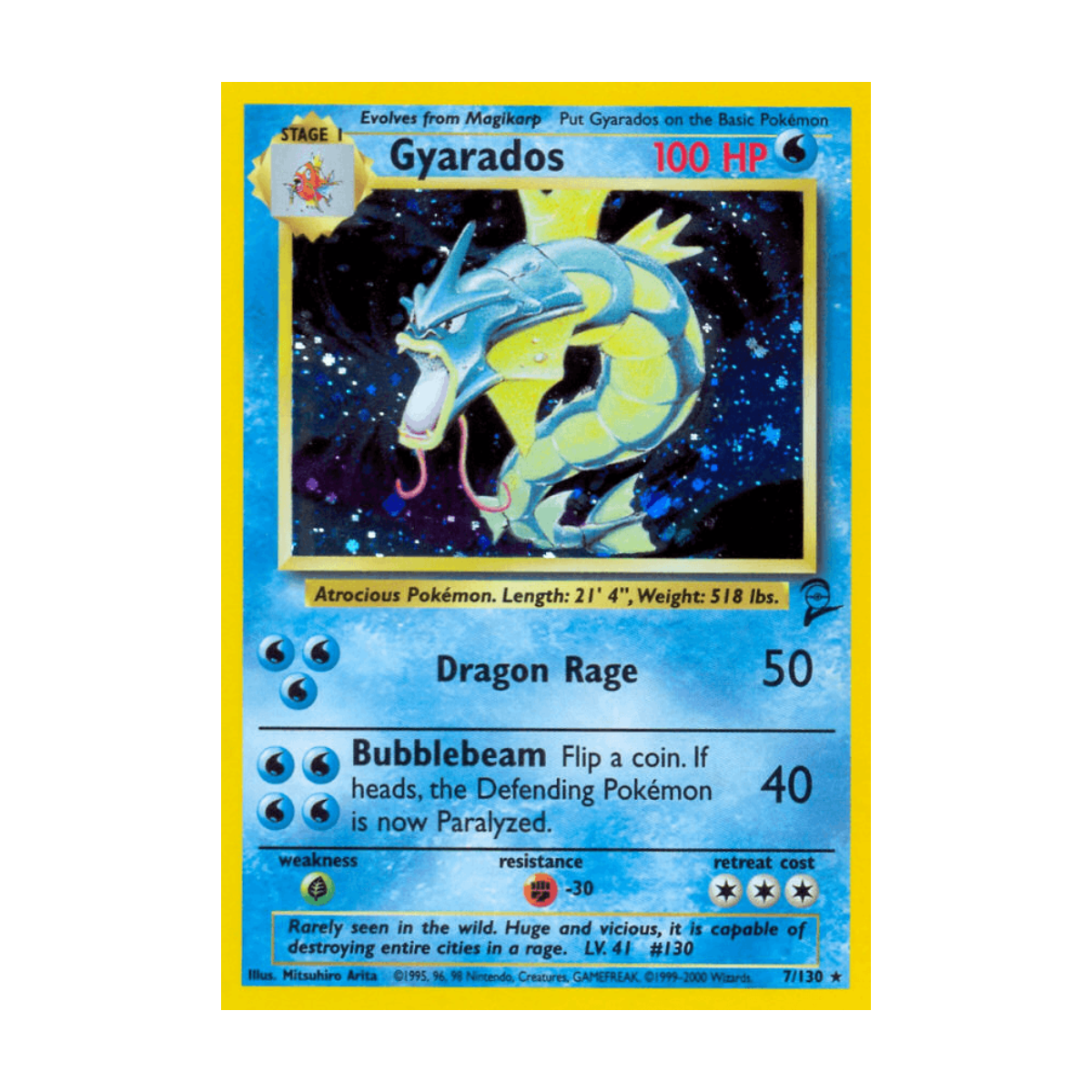 Gyarados 7/130 · en · Referenzbild