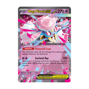 Mega Diancie ex · 041/094 · Englisch · Differenzbesteuerung nach §25a UStG