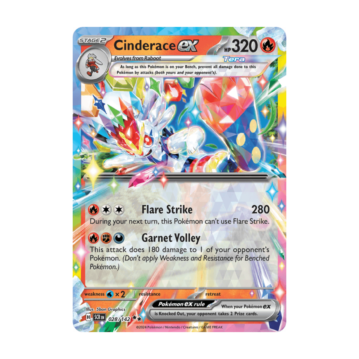 Cinderace ex 028/142 · en · Referenzbild