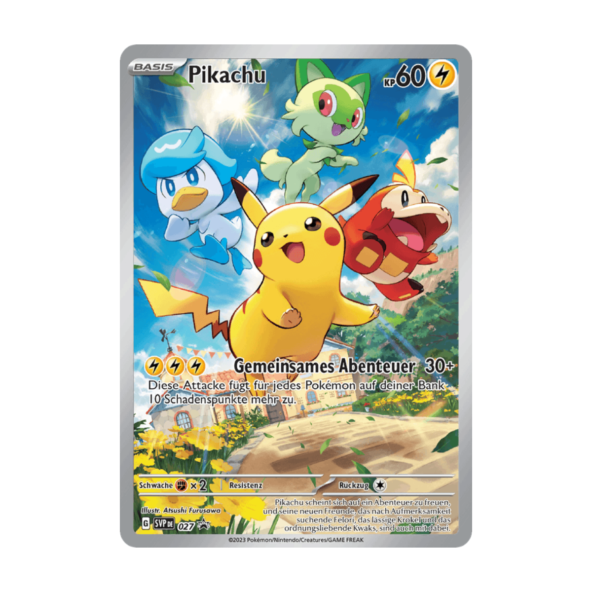 Pikachu 027/225 · de · Referenzbild
