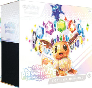Pokémon Karmesin & Purpur – Prismatische Entwicklungen Top-Trainer-Box (Deutsch)