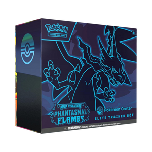 Pokémon Mega Evolution – Phantasmal Flames Pokémon Center Elite Trainer Box (Englisch)