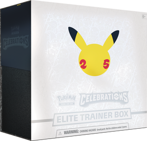Pokémon Celebrations Elite Trainer Box – 25. Jubiläum (Englisch)