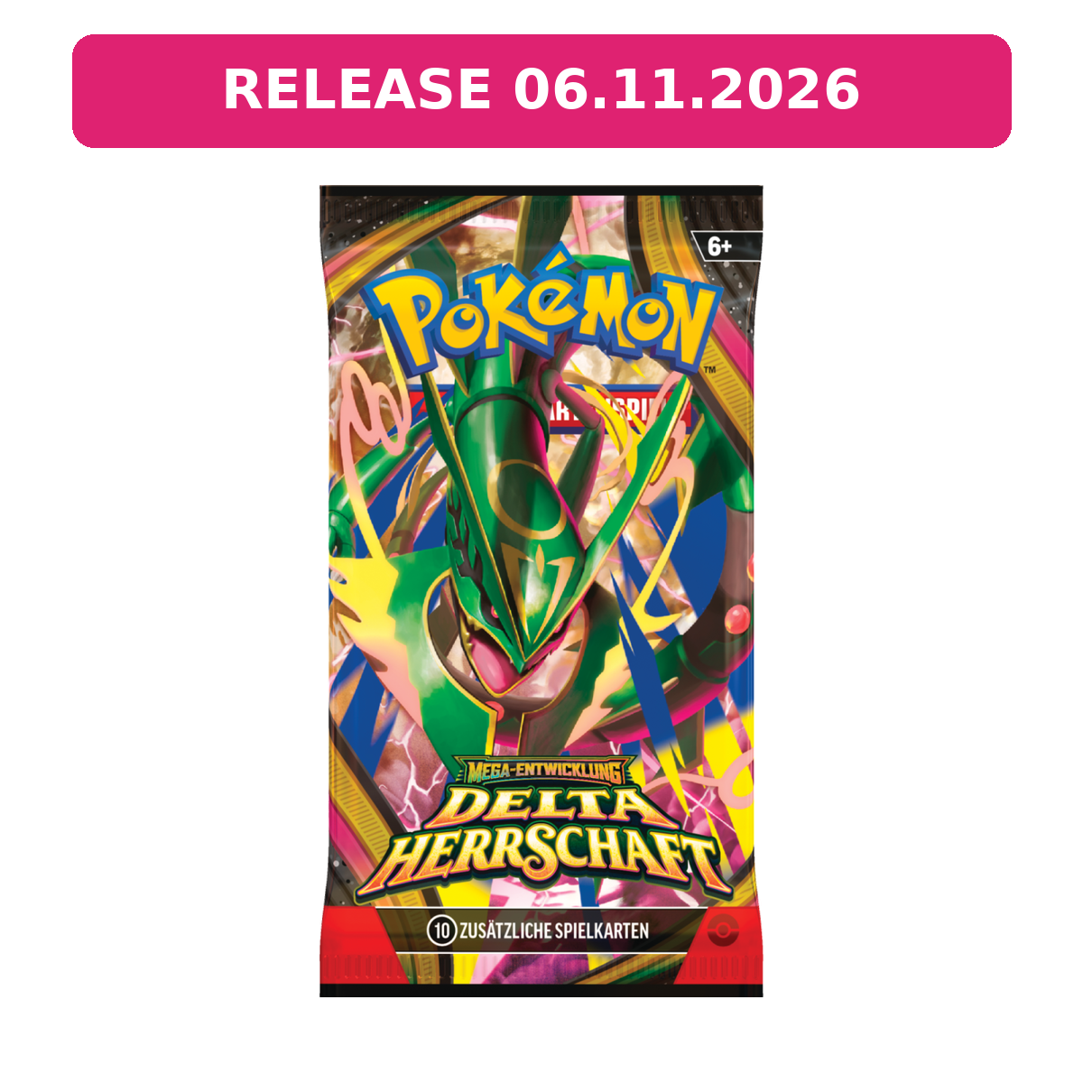 Pokémon Mega-Entwicklung – Delta-Herrschaft Booster (Deutsch) – Release 06.11.2026