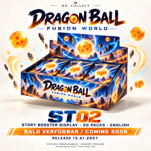 Dragon Ball Super Card Game – Fusion World Story Booster ST02 Display (20 Booster) (Englisch)