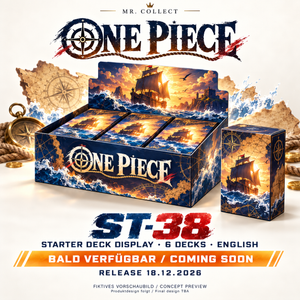 One Piece Card Game – Starter Deck ST-38 Display (6 Decks) (Englisch)