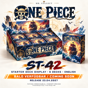 One Piece Card Game – Starter Deck ST-42 Display (6 Decks) (Englisch)