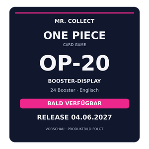 One Piece Card Game – OP-20 Booster-Display (24 Booster) (Englisch)