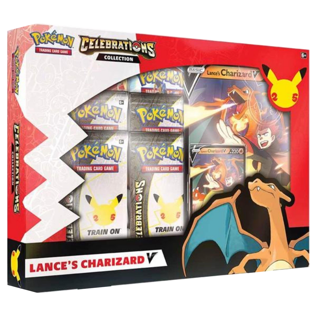Pokémon Celebrations Lance’s Charizard V Collection (Englisch) – freigestelltes Original