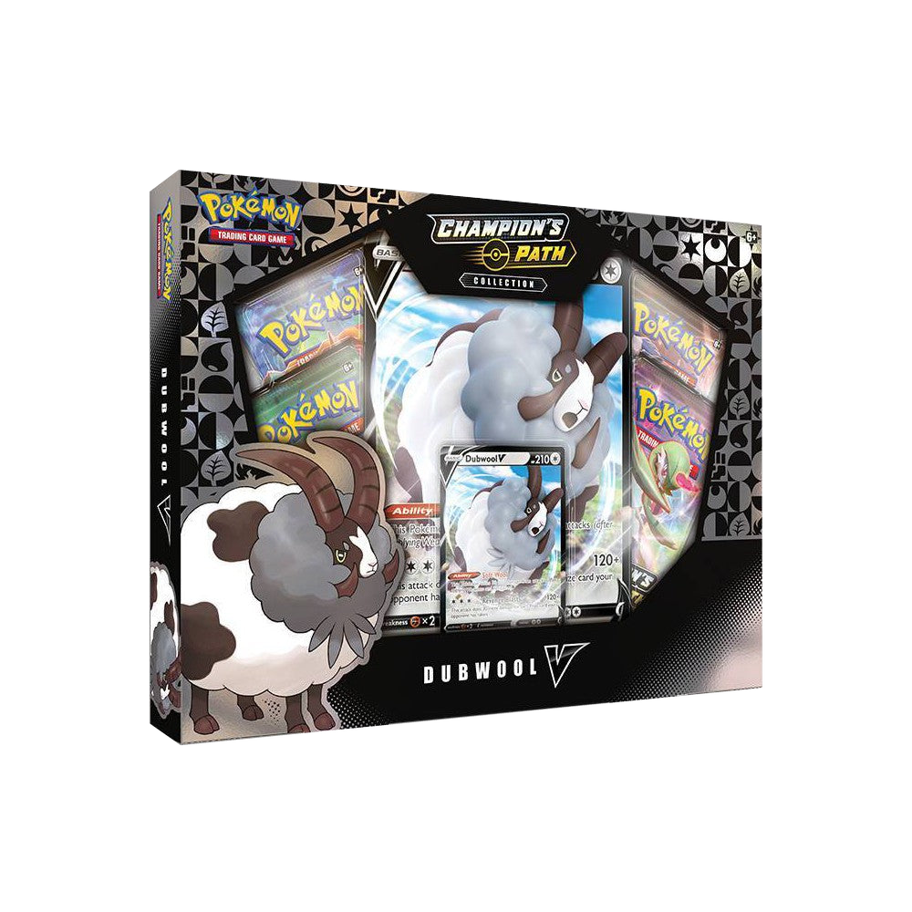 Pokémon Champion’s Path – Dubwool V Collection (Englisch) – freigestelltes Original