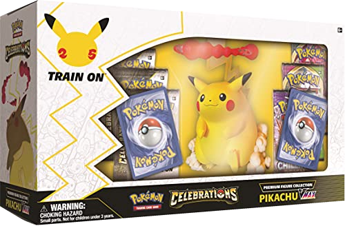 Pokémon Celebrations – Pikachu VMAX Premium Figure Collection (Englisch) – freigestelltes Original