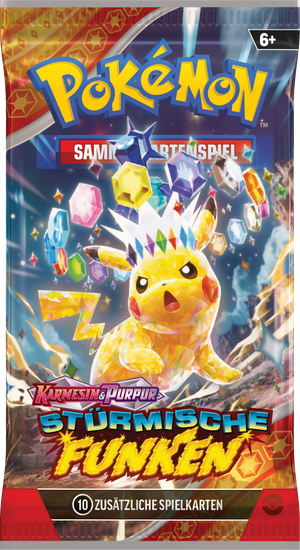 Pokémon Stürmische Funken – Boosterpack (Deutsch)