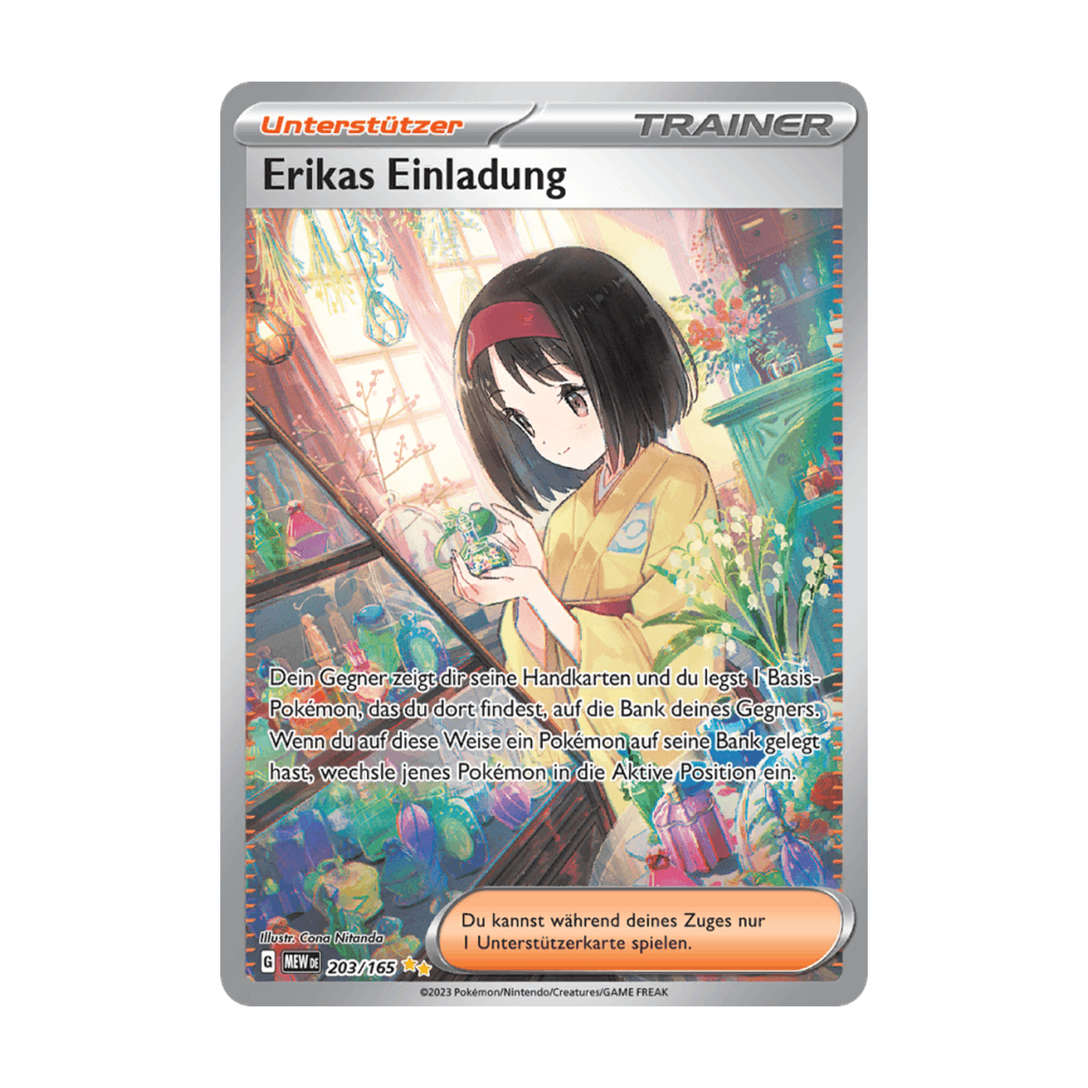 Erikas Einladung 203/165 Deutsch – Referenzbild