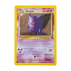 Gengar 5/62 – Fossil – Deutsch – Holo – Poor – Differenzbesteuerung nach § 25a UStG