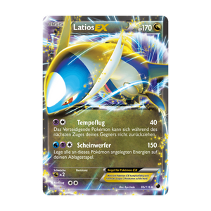 Latios-EX 86/116 – Plasma-Frost – Deutsch – Good – Differenzbesteuerung nach § 25a UStG