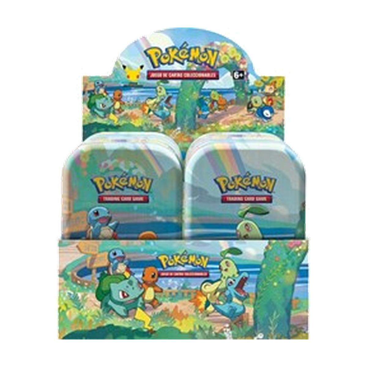 Pokémon Celebrations Mini Tin Display – Englisch – Referenzbild