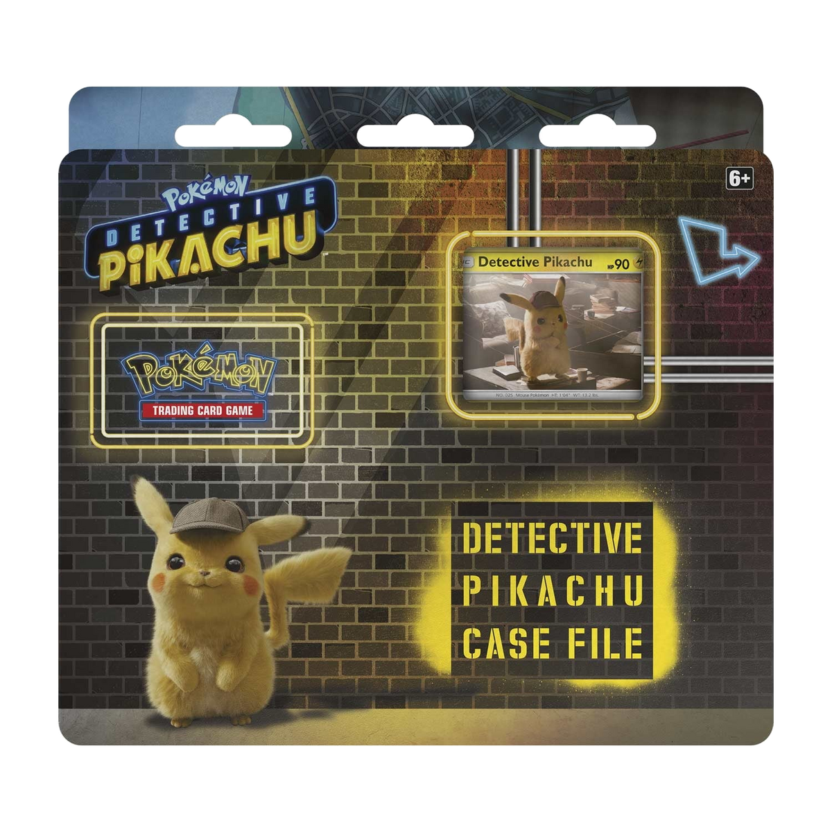 Pokémon Detective Pikachu Case File – Englisch – freigestelltes Original