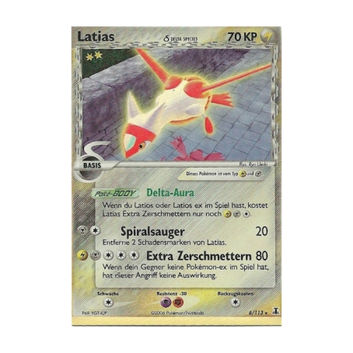 Beispielbild Latias δ 8/113, EX Delta Species, Deutsch; kein Zustandsfoto