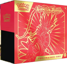 Lade das Bild in den Galerie-Viewer, Pokémon Karmesin &amp; Purpur Top-Trainer-Box koraidon Deutsch
