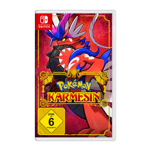 Pokémon Karmesin für Nintendo Switch – Referenzbild, kein Zustandsfoto