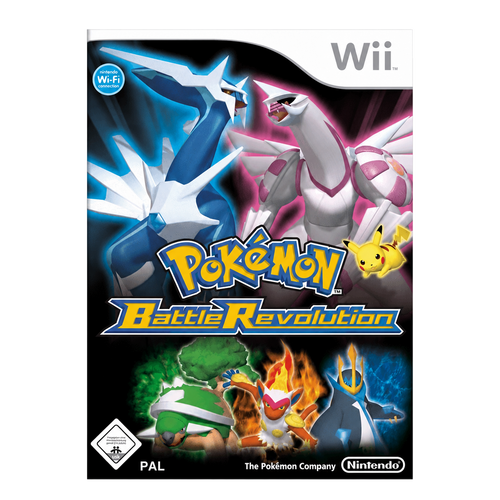 Pokémon Battle Revolution für Wii – Cover als Referenz, kein Zustandsfoto