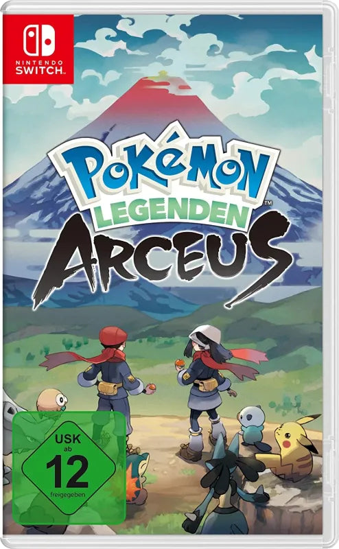Pokémon-Legenden: Arceus für Nintendo Switch – Cover als Referenz, kein Zustandsfoto