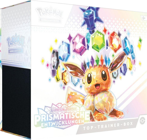 Pokémon Karmesin & Purpur – Prismatische Entwicklungen Top-Trainer-Box (Deutsch)