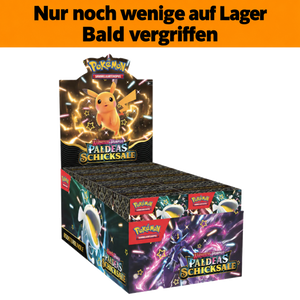 Pokémon Paldeas Schicksale – Boosterbundle-Display (Deutsch)