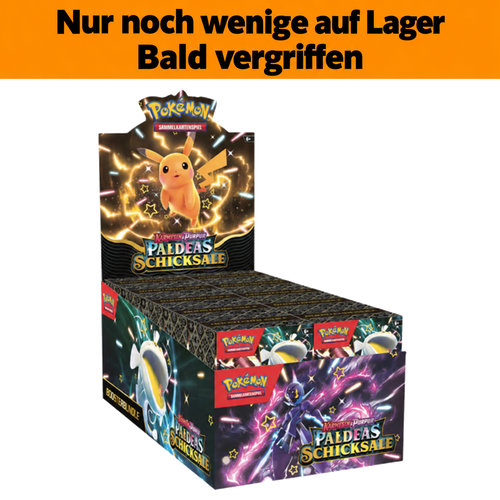 Pokémon Paldeas Schicksale – Boosterbundle-Display (Deutsch) – Nur noch wenige auf Lager – bald vergriffen