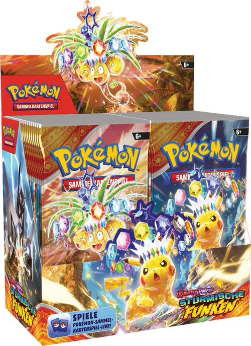Pokémon Stürmische Funken – Booster-Display (Deutsch)