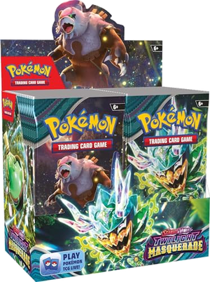 Pokémon Twilight Masquerade – Booster-Display (Englisch)