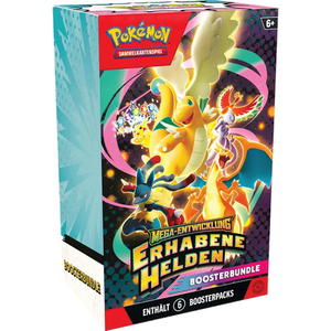 Pokémon Erhabene Helden – Boosterbundle (Deutsch) – Differenzbesteuerung nach § 25a UStG
