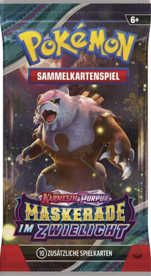 Pokémon Maskerade im Zwielicht – Boosterpack (Deutsch)