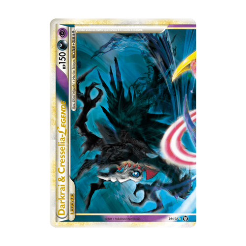 Beispielbild: Darkrai & Cresselia LEGENDE 99/102, Triumph, Deutsch; kein Zustandsfoto