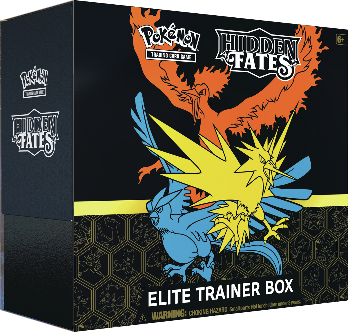 Pokémon Hidden Fates Elite Trainer Box – Englisch – freigestelltes Referenzbild