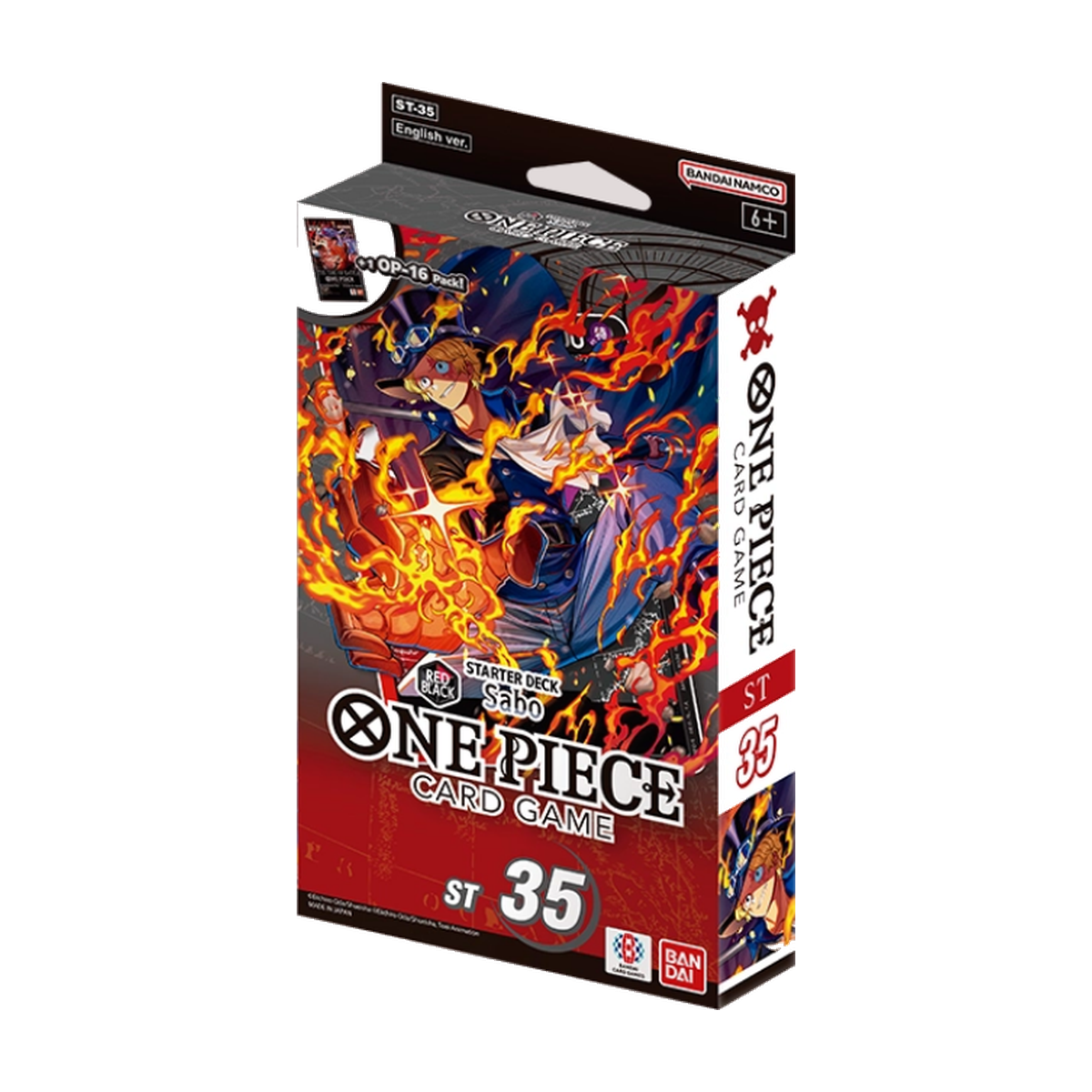 One Piece ST-35 – Red/Black Sabo Starter Deck (Englisch)