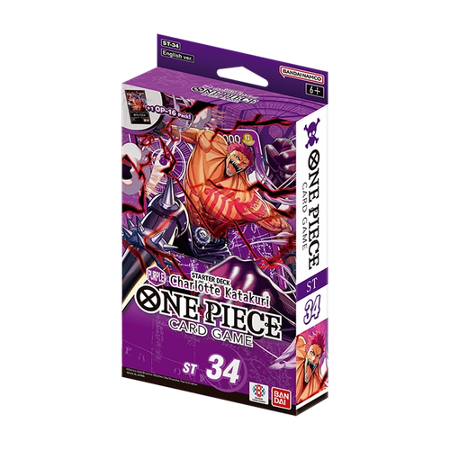 One Piece ST-34 – Purple Charlotte Katakuri Starter Deck (Englisch)