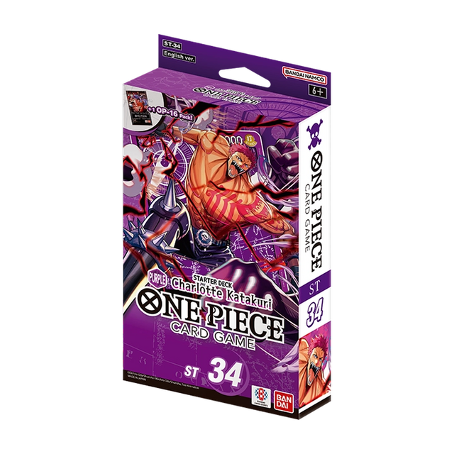 One Piece ST-34 – Purple Charlotte Katakuri Starter Deck (Englisch)