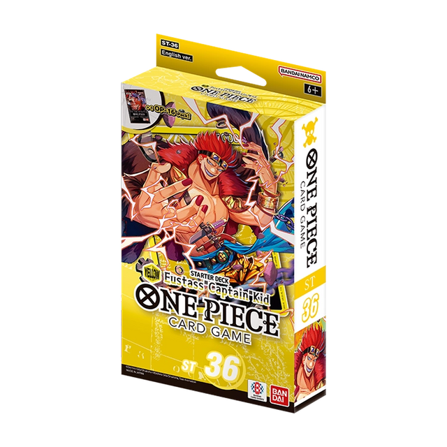 One Piece ST-36 – Yellow Eustass Captain Kid Starter Deck (Englisch)