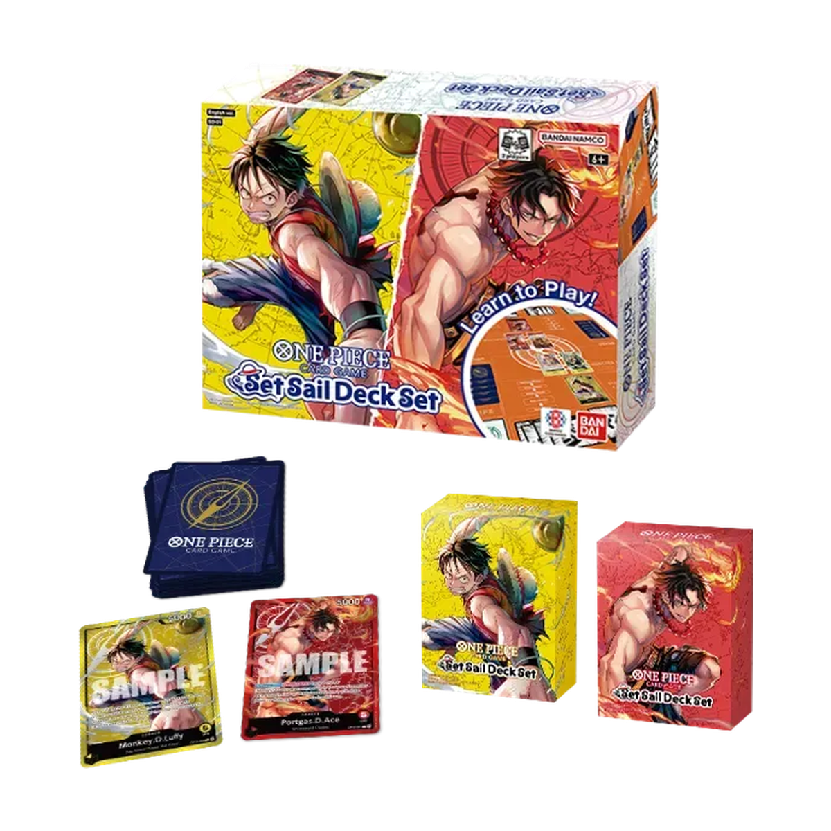 One Piece SD-01 – Set Sail Deck Set (Englisch)