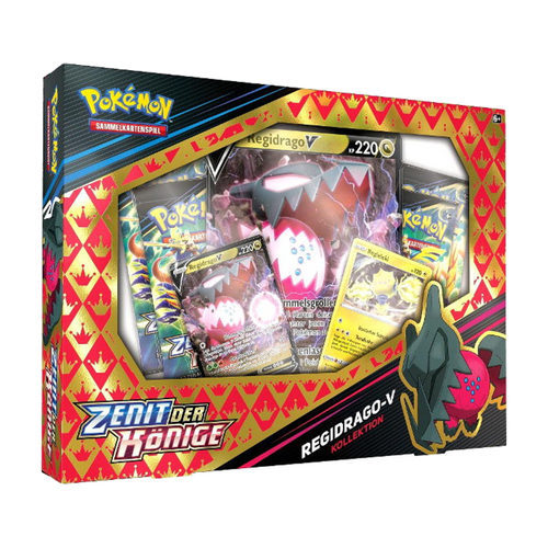 Pokémon Zenit der Könige – Regidrago-V-Kollektion (Deutsch) – Differenzbesteuerung nach § 25a UStG