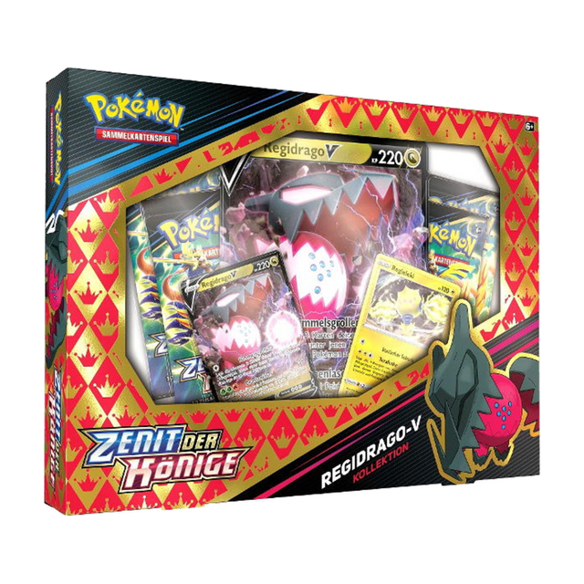 Pokémon Zenit der Könige – Regidrago-V-Kollektion (Deutsch) – Differenzbesteuerung nach § 25a UStG
