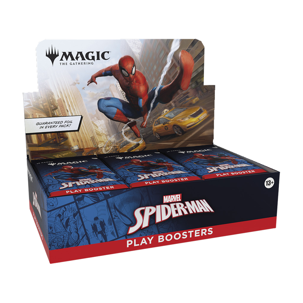 Magic: The Gathering – Marvel’s Spider-Man Play-Booster-Display (Englisch)