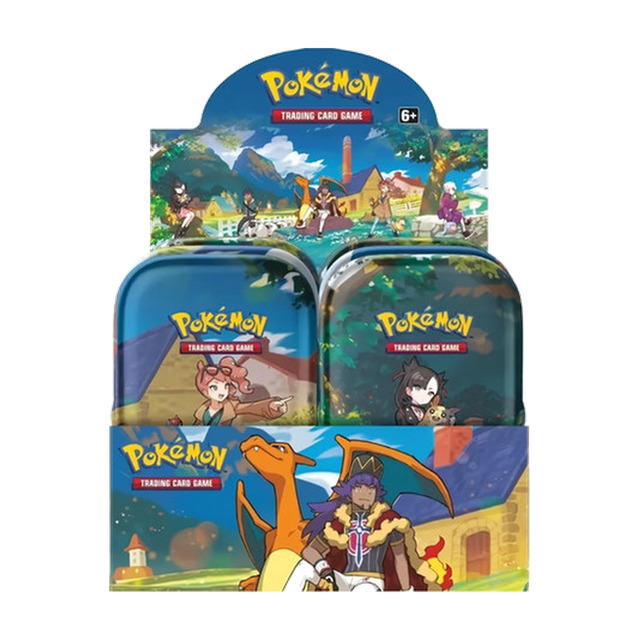 Pokémon Crown Zenith – Mini-Tin-Display mit 10 Tins (Englisch)