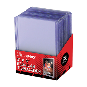 Ultra PRO – Regular Toploader 3 × 4 Zoll, 25 Stück