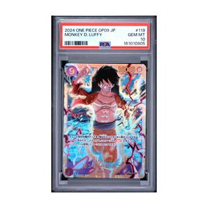 Monkey D. Luffy OP09-119 (Japanisch) – PSA 10 – Differenzbesteuerung nach § 25a UStG