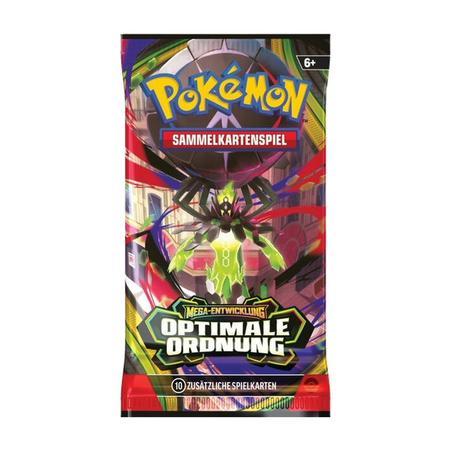 Pokémon Optimale Ordnung Boosterpack Deutsch – Beispielmotiv, Artwork kann variieren